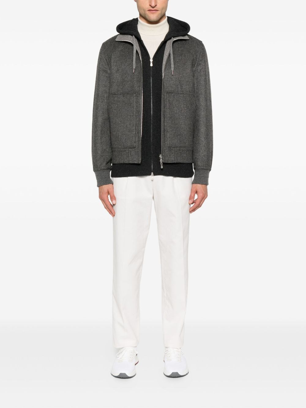 Cashmere bomber jacket - 5