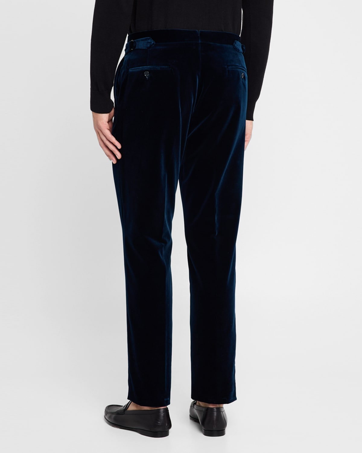 Men's Gregory Hand-Tailored Velvet Trousers - 3