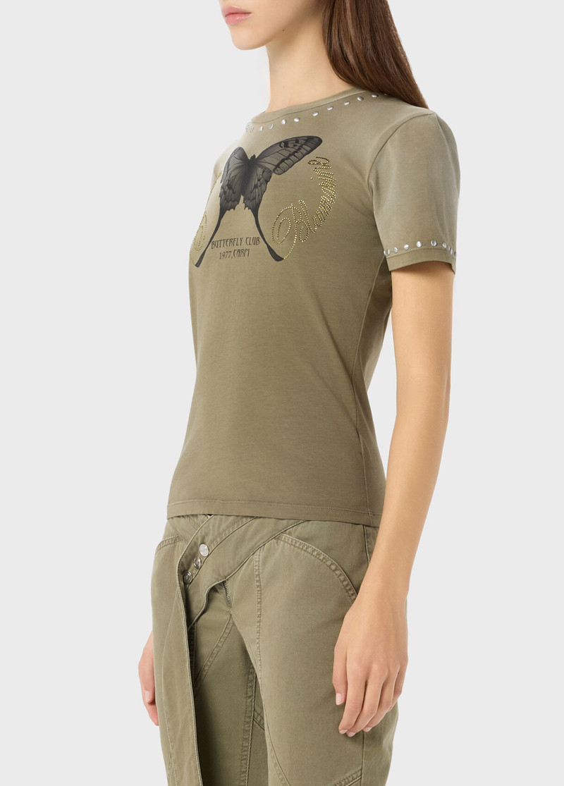 PRINTED JERSEY T-SHIRT WITH EMBROIDERY 4