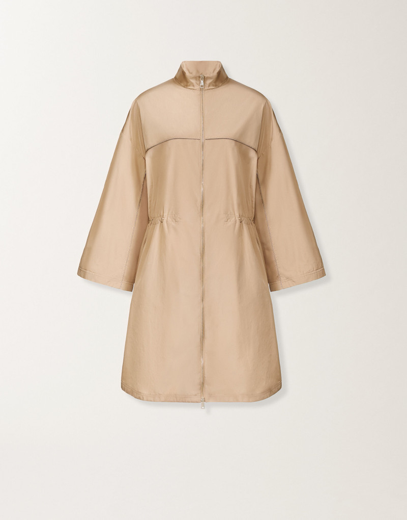 Technical taffeta parka 1