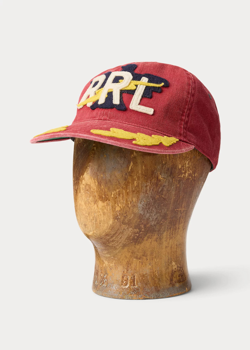 Logo-Appliquéd Twill Ball Cap 1