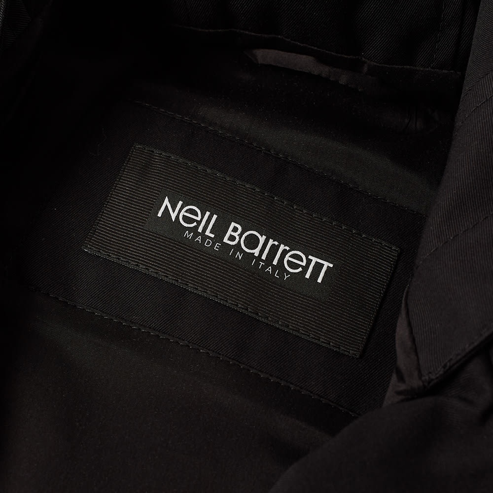 Neil Barrett Zip Hooded Biker Jacket - 2