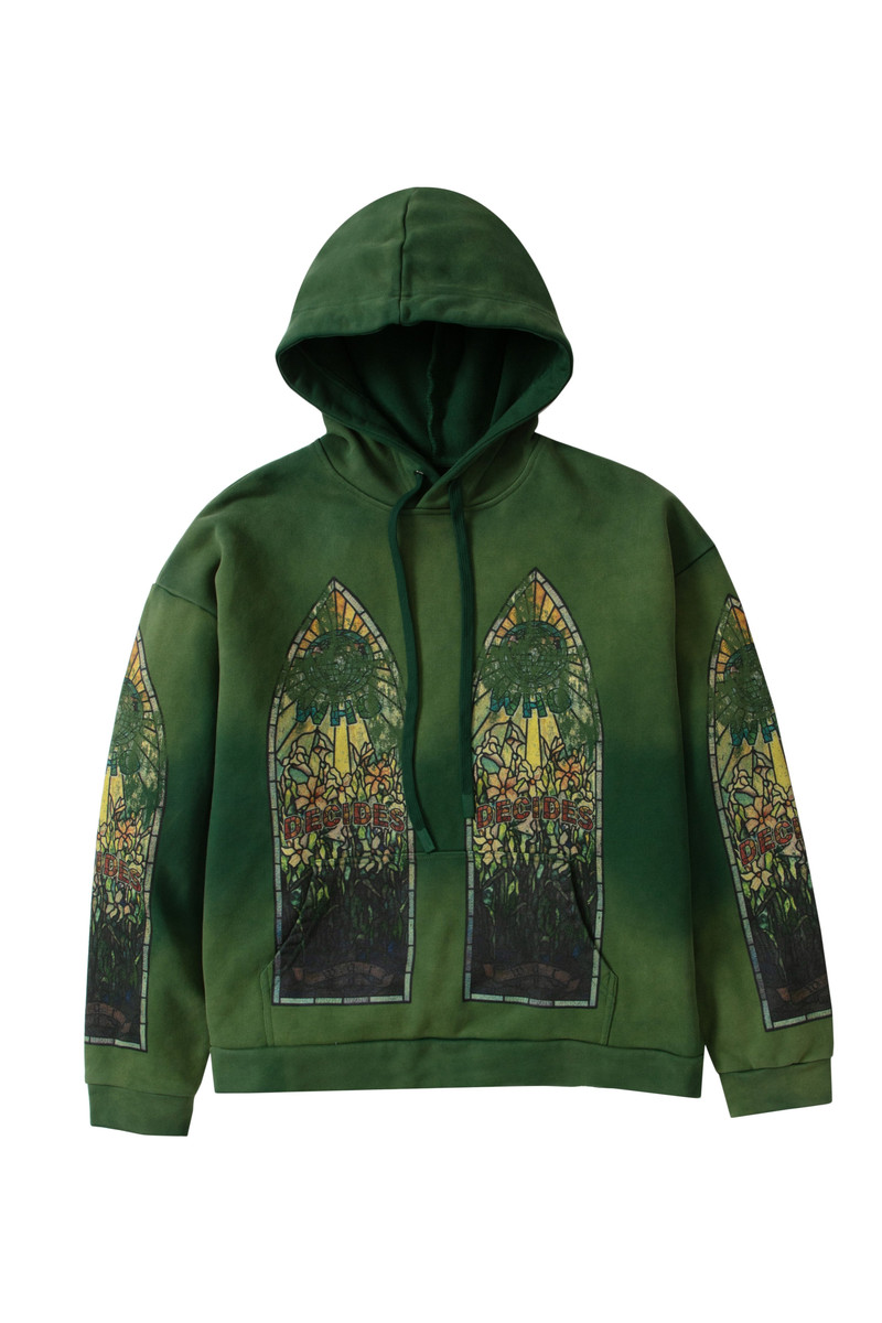FADED HOODED PULLOVER 1
