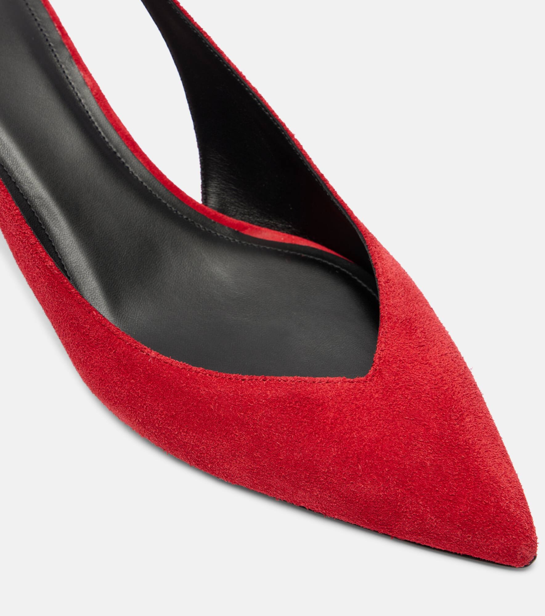 Padim suede slingback pumps - 5