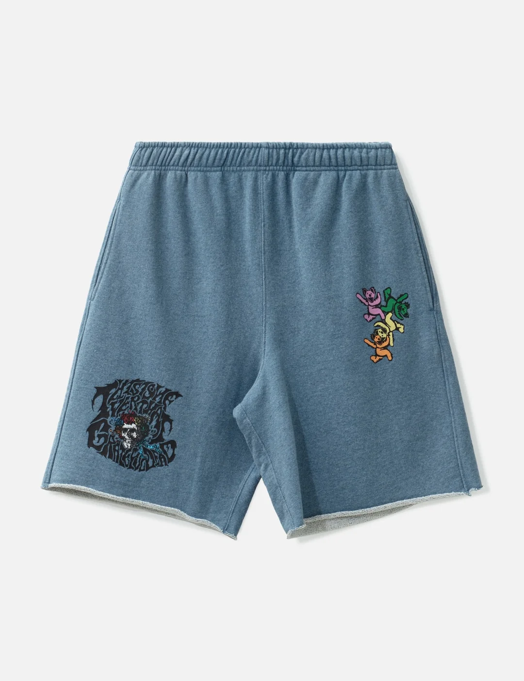 GRATEFUL DEAD X THISISNEVERTHAT® GD OL' DANCING BEARS WASHED SWEAT SHORT - 1