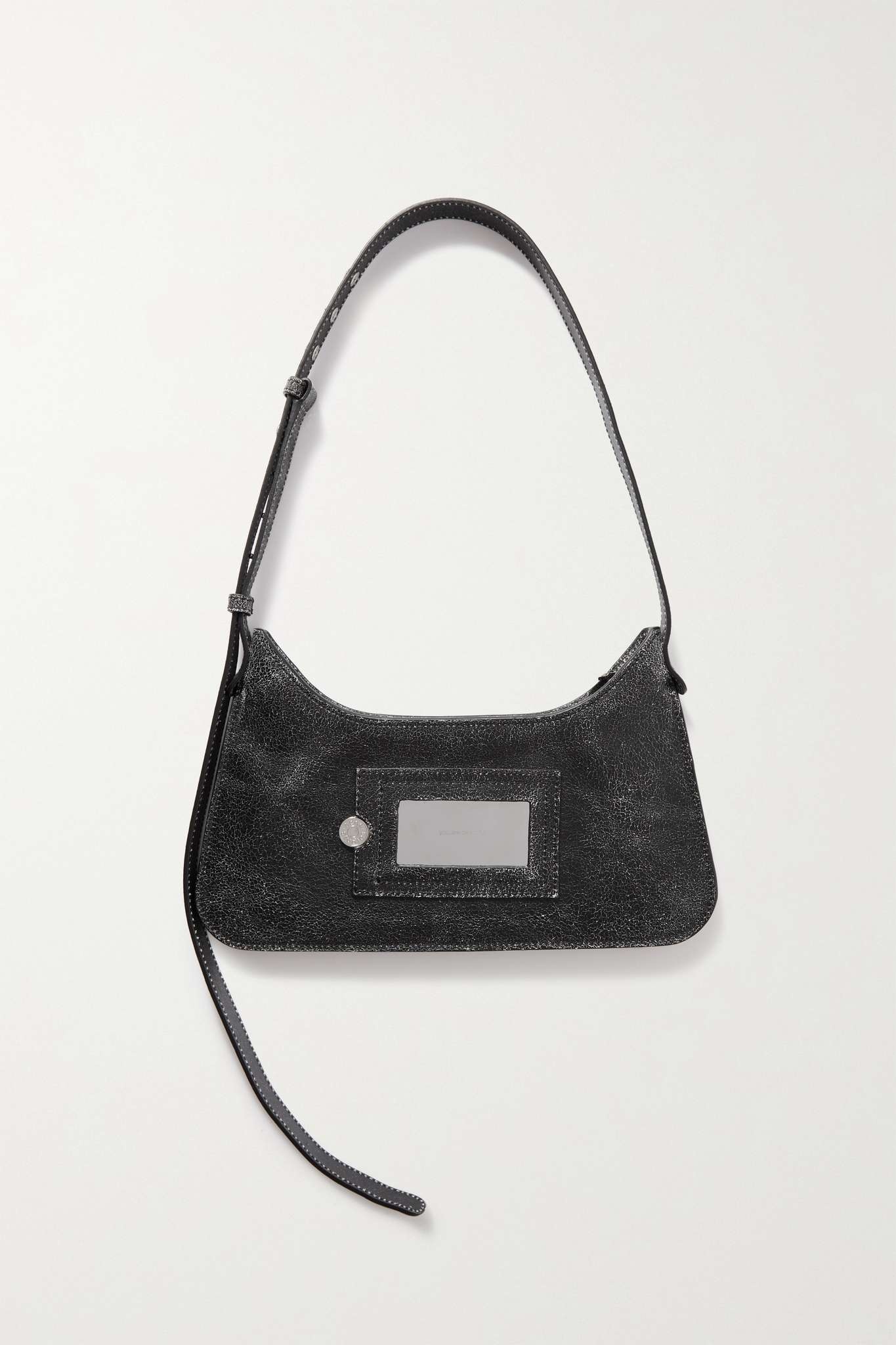 Platt mini cracked-leather shoulder bag - 3