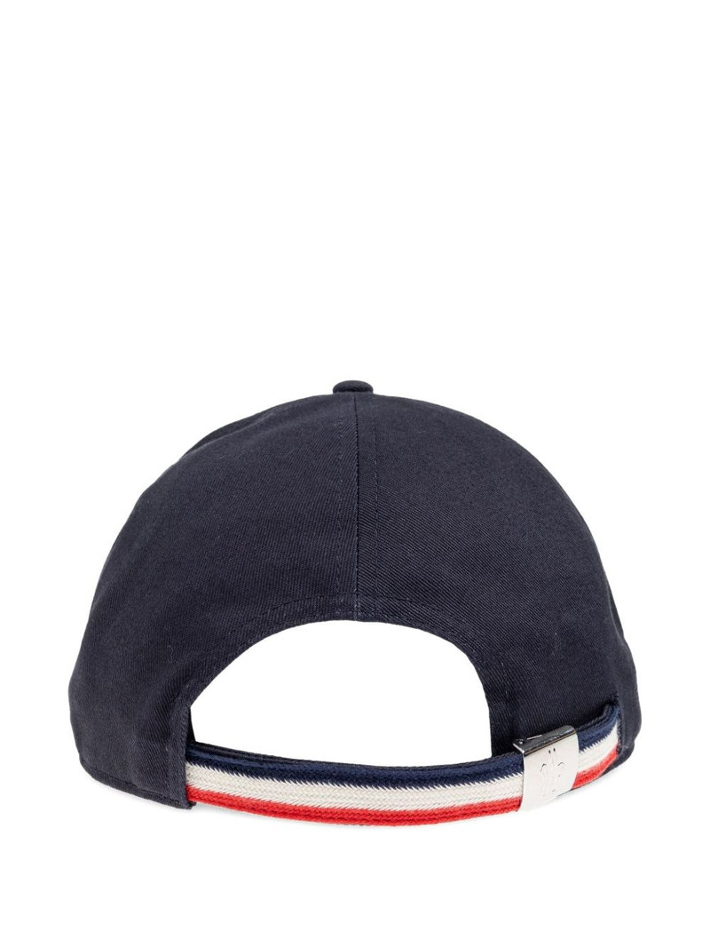 Moncler logo-patch cap outlook