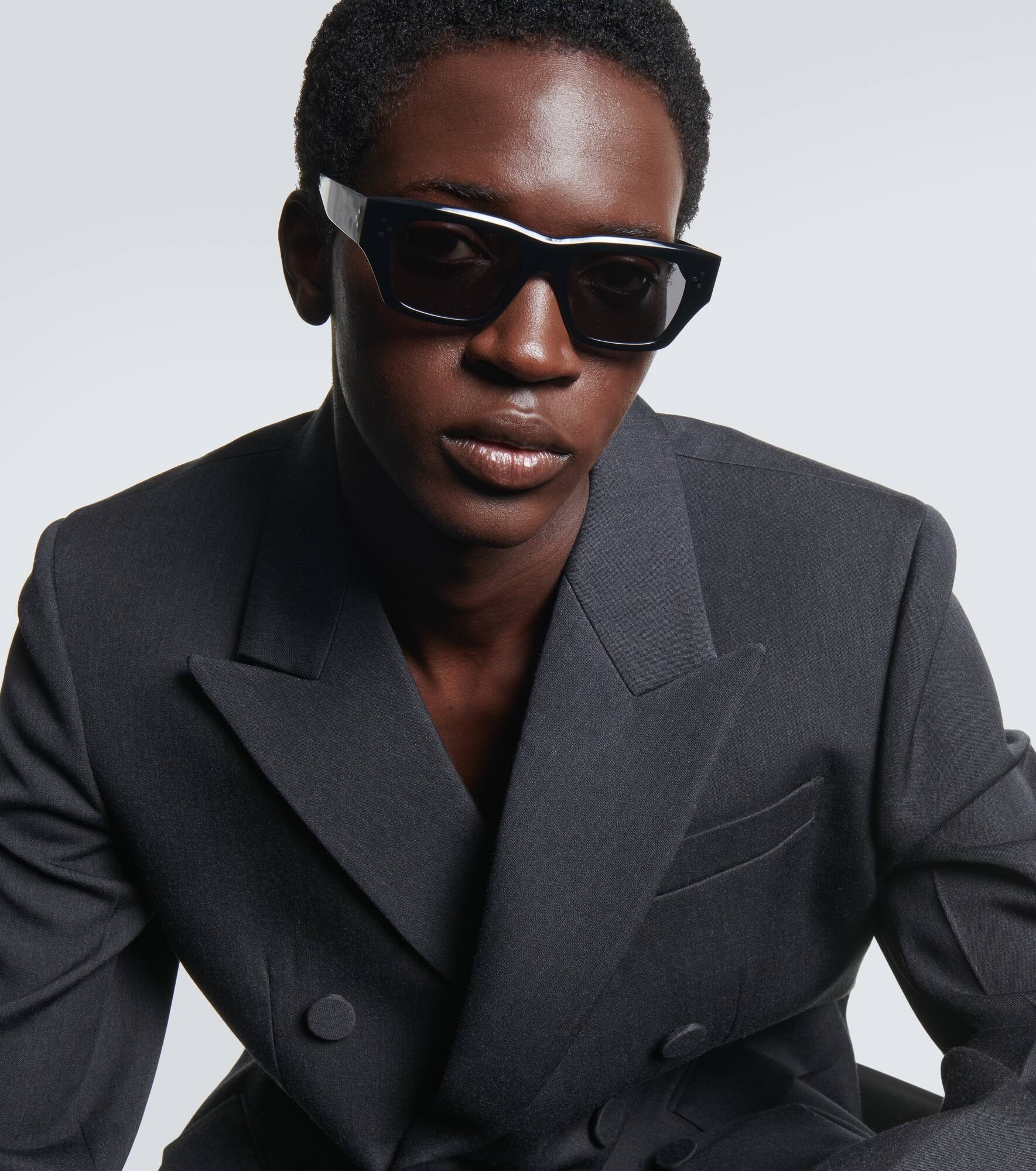 Bold 3 Dots HD rectangular sunglasses - 2