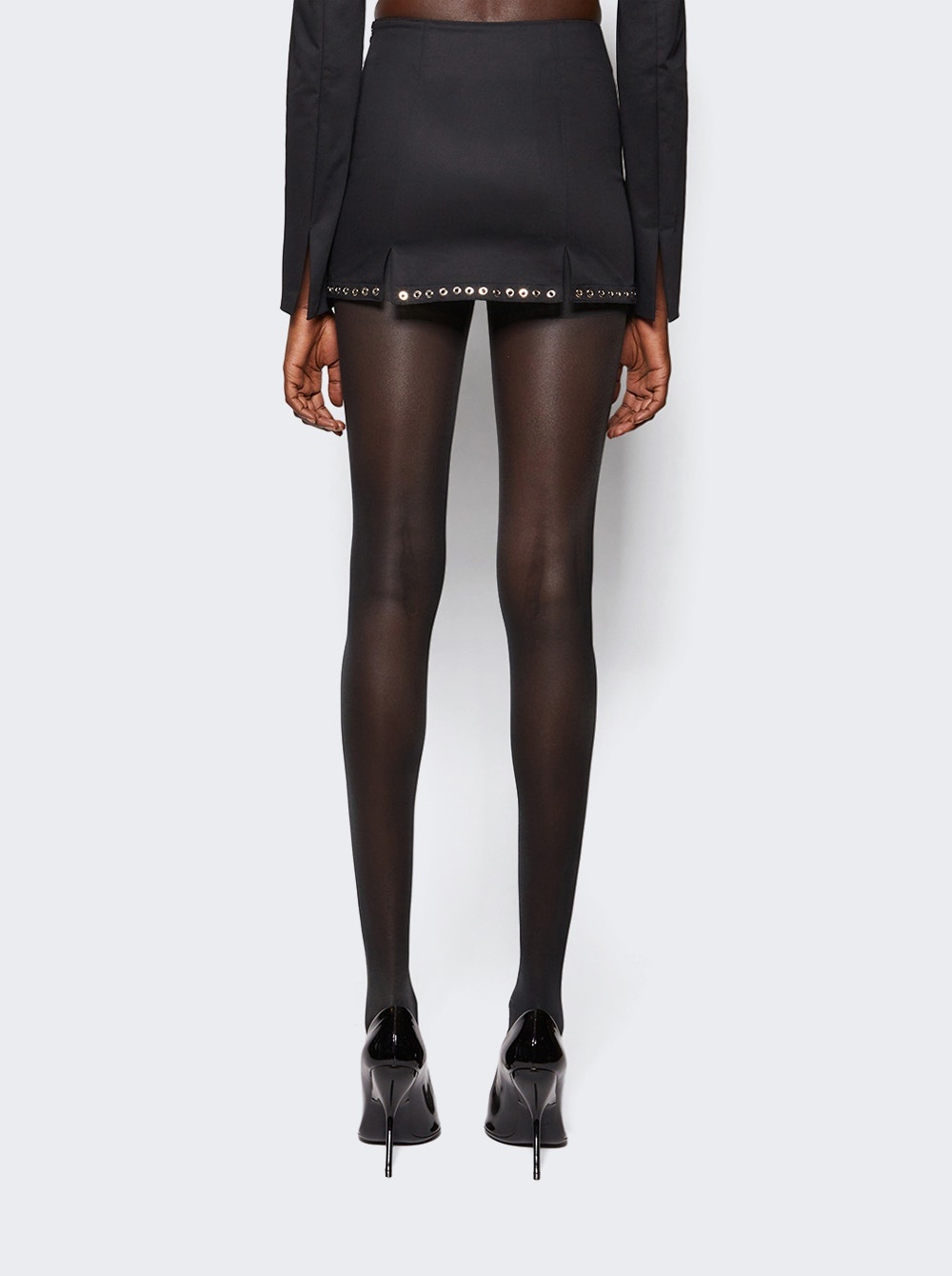 Lisette Mini Skirt Black - 5