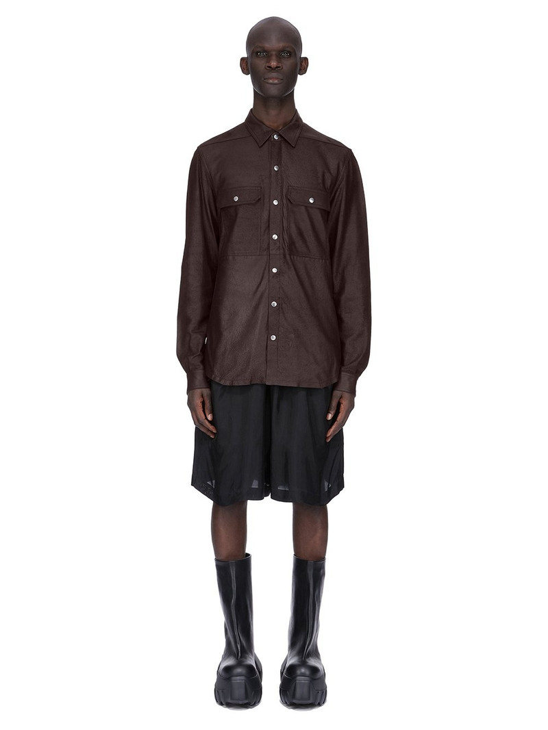 Rick Owens leather jacket outlook