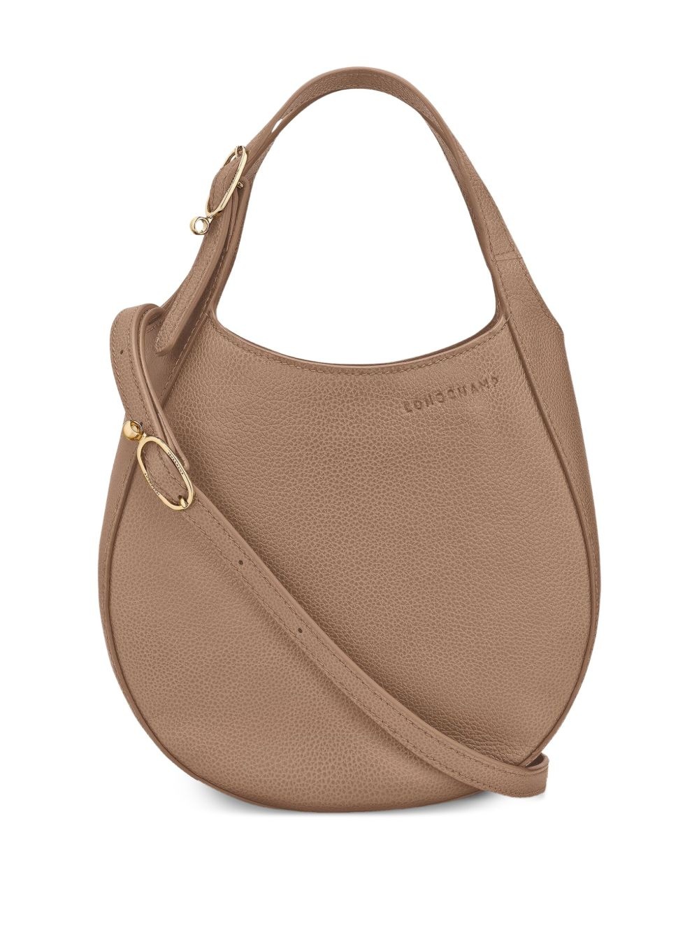 small grained-leather handbag - 2