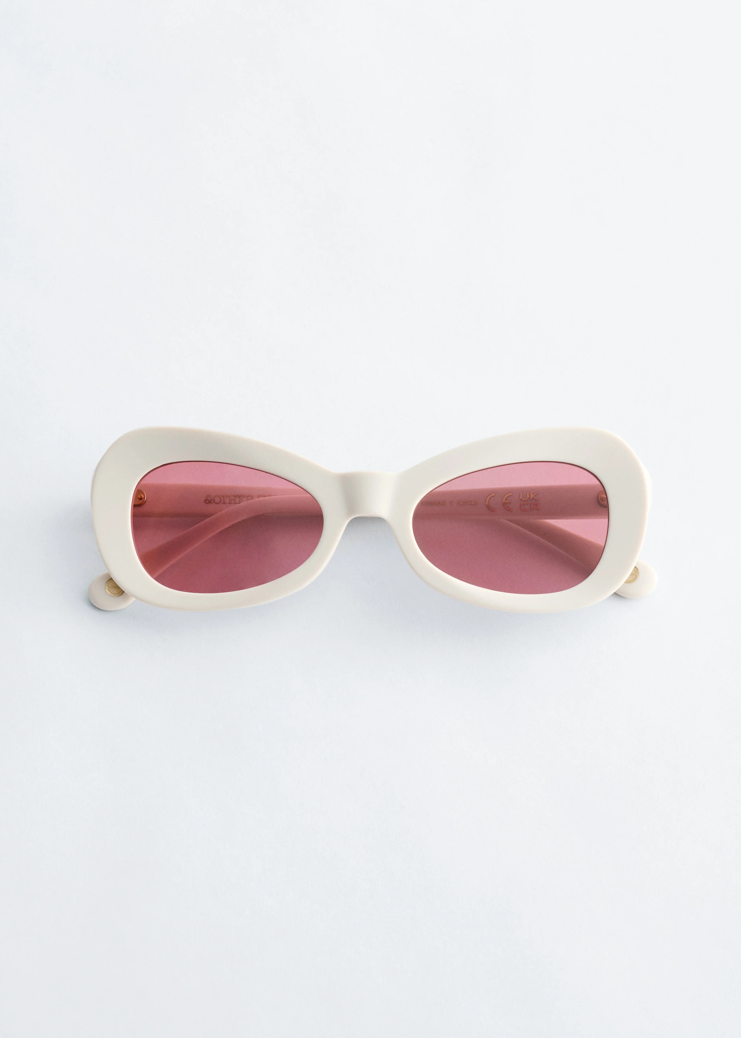 Oval Cat-Eye Sunglasses - 1