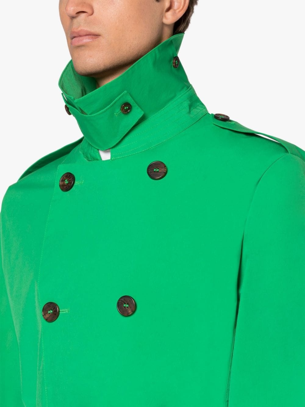 KINGS GREEN ECO DRY TRENCH COAT - 5