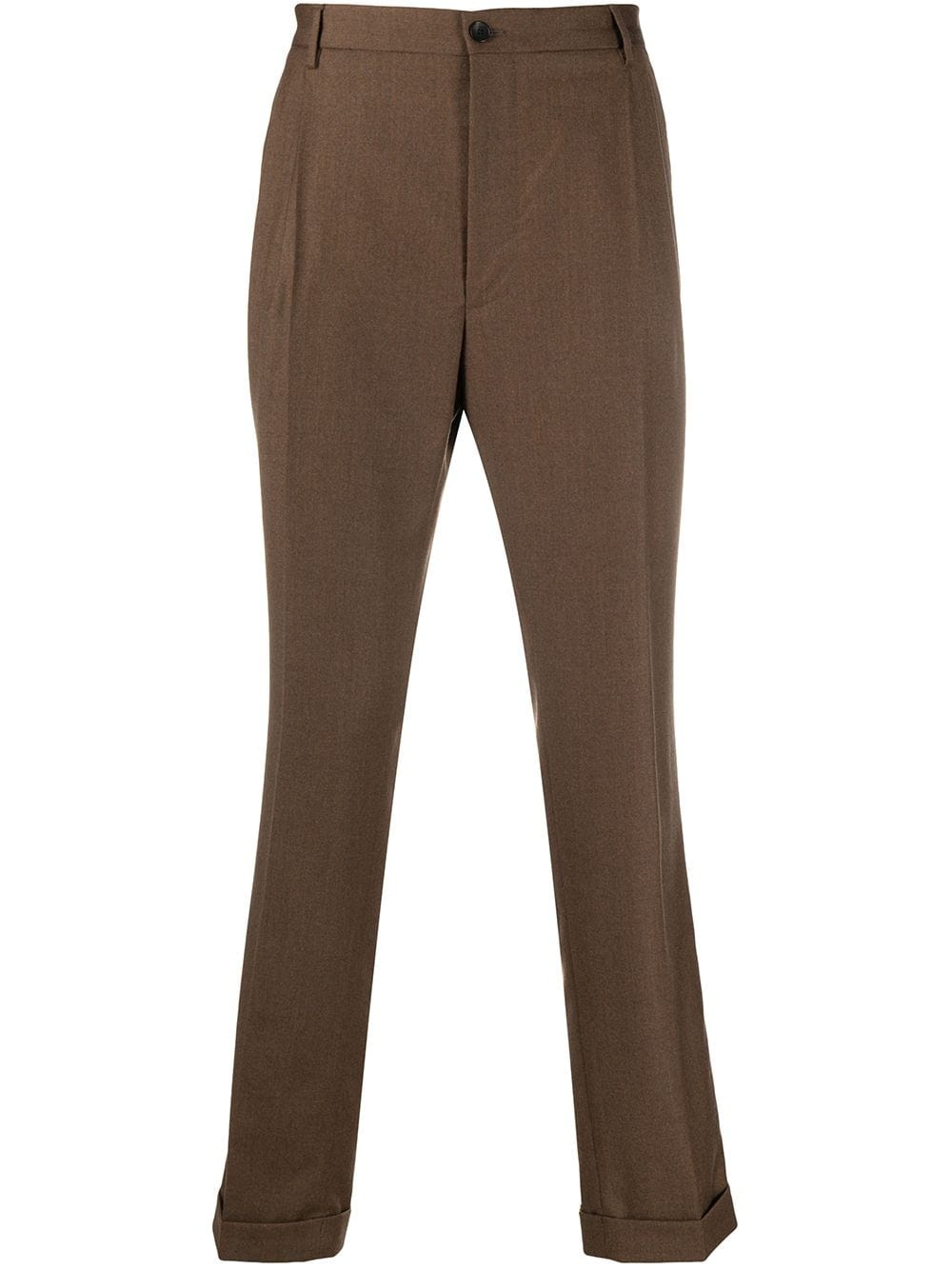 mid-rise tailored trousers - 1