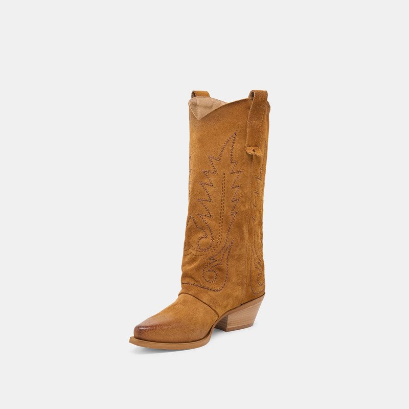 SAMMY BOOTS CHESTNUT SUEDE 4