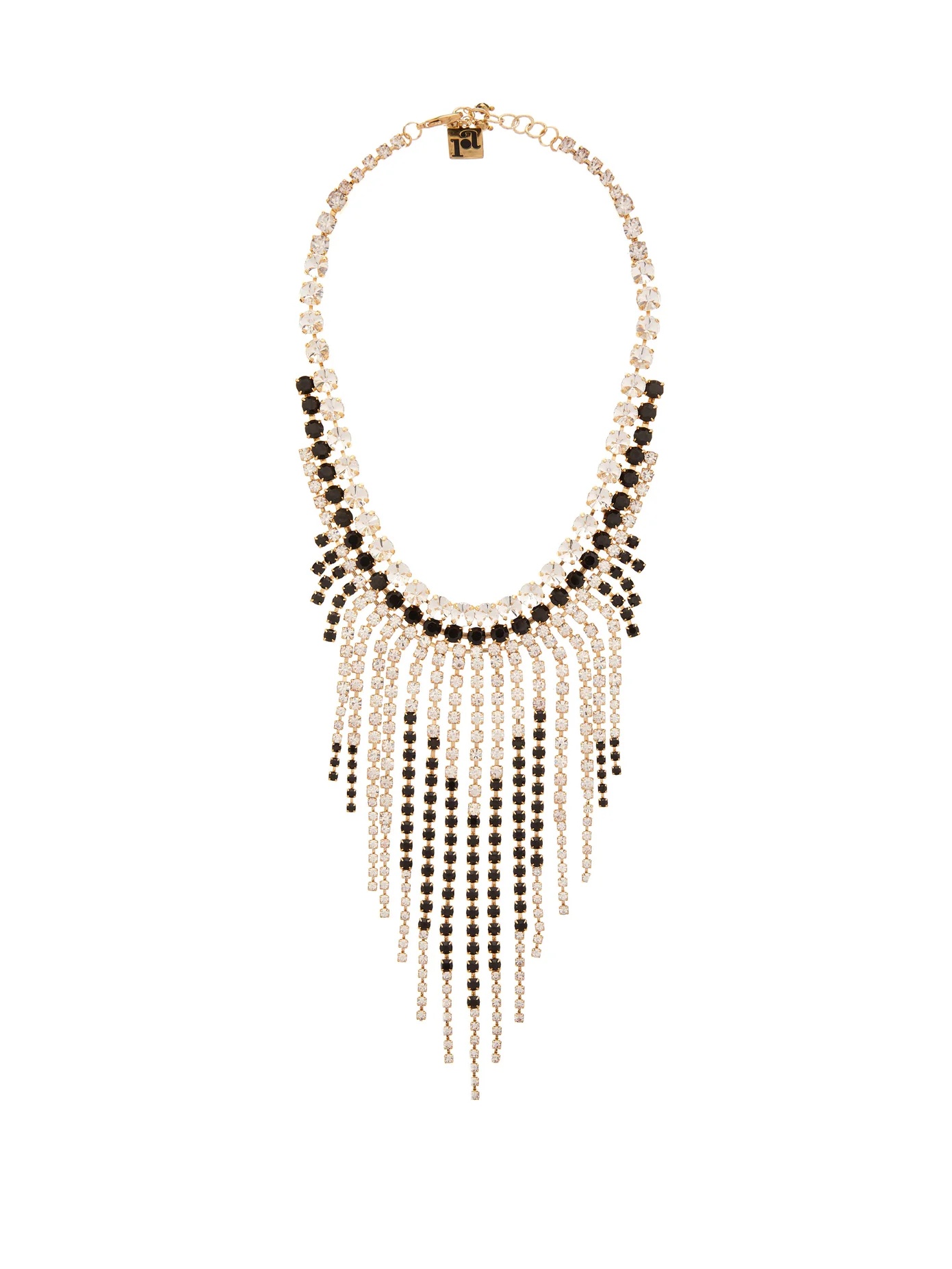 Domino crystal-embellished necklace - 1