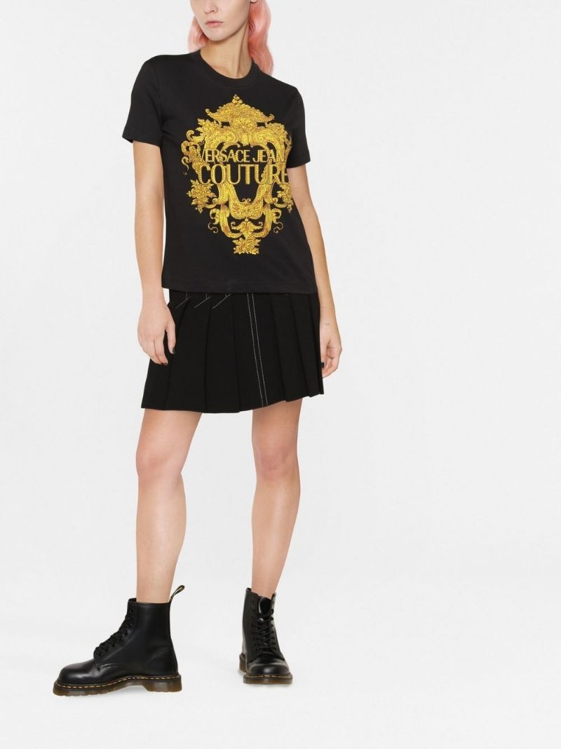 baroque-print T-shirt - 2