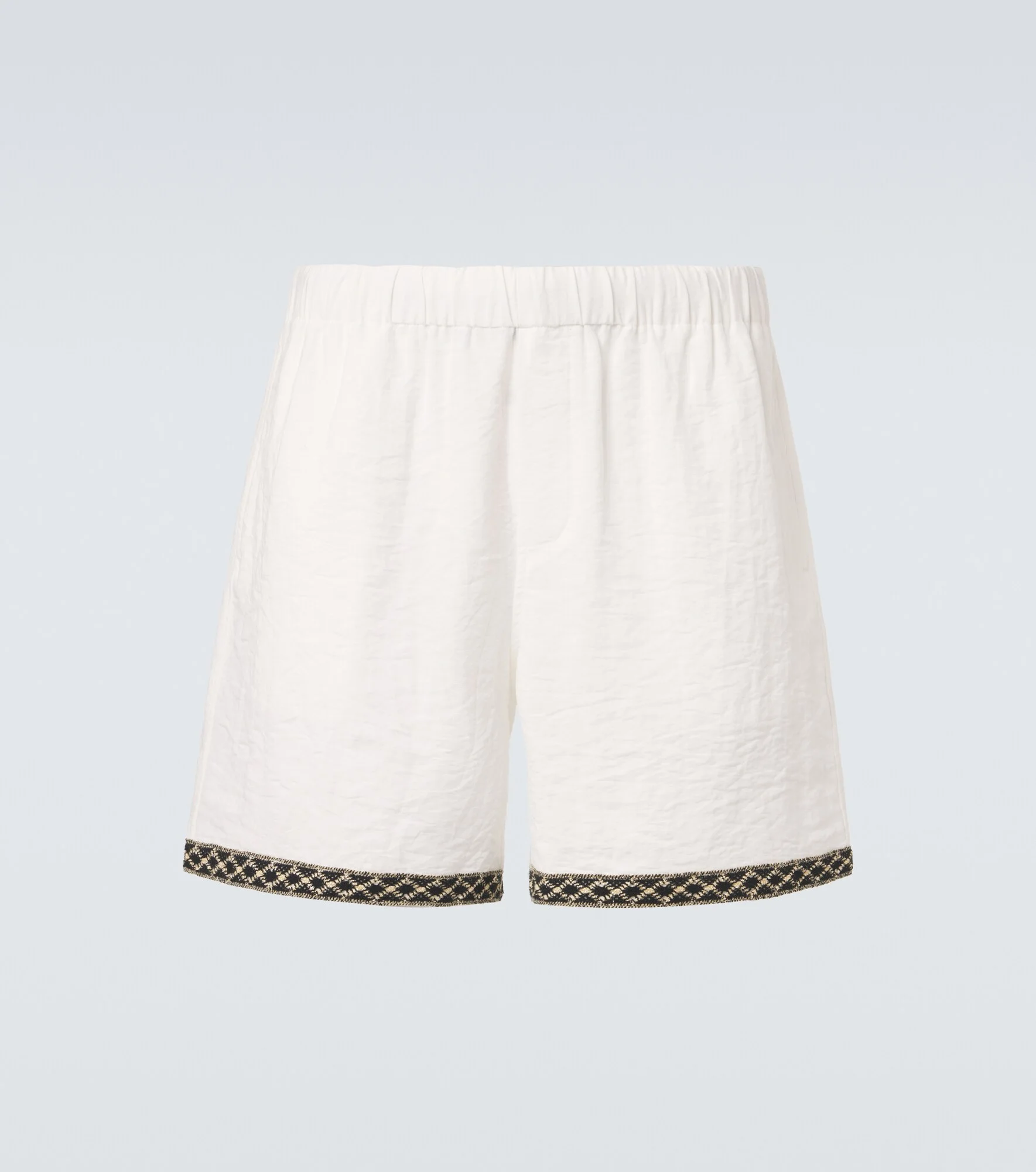 Crochet-trimmed shorts - 1