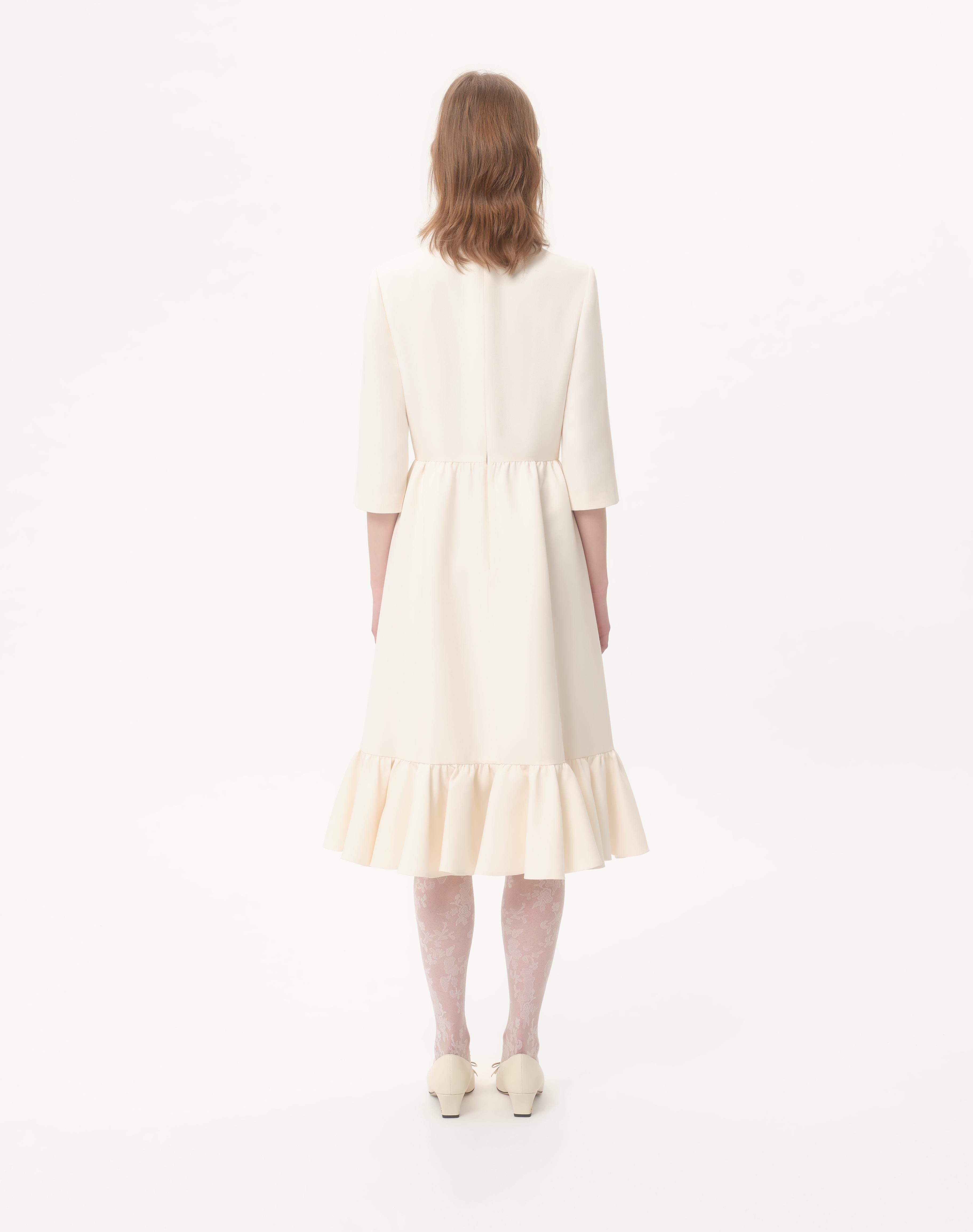 CREPE COUTURE MIDI DRESS - 6