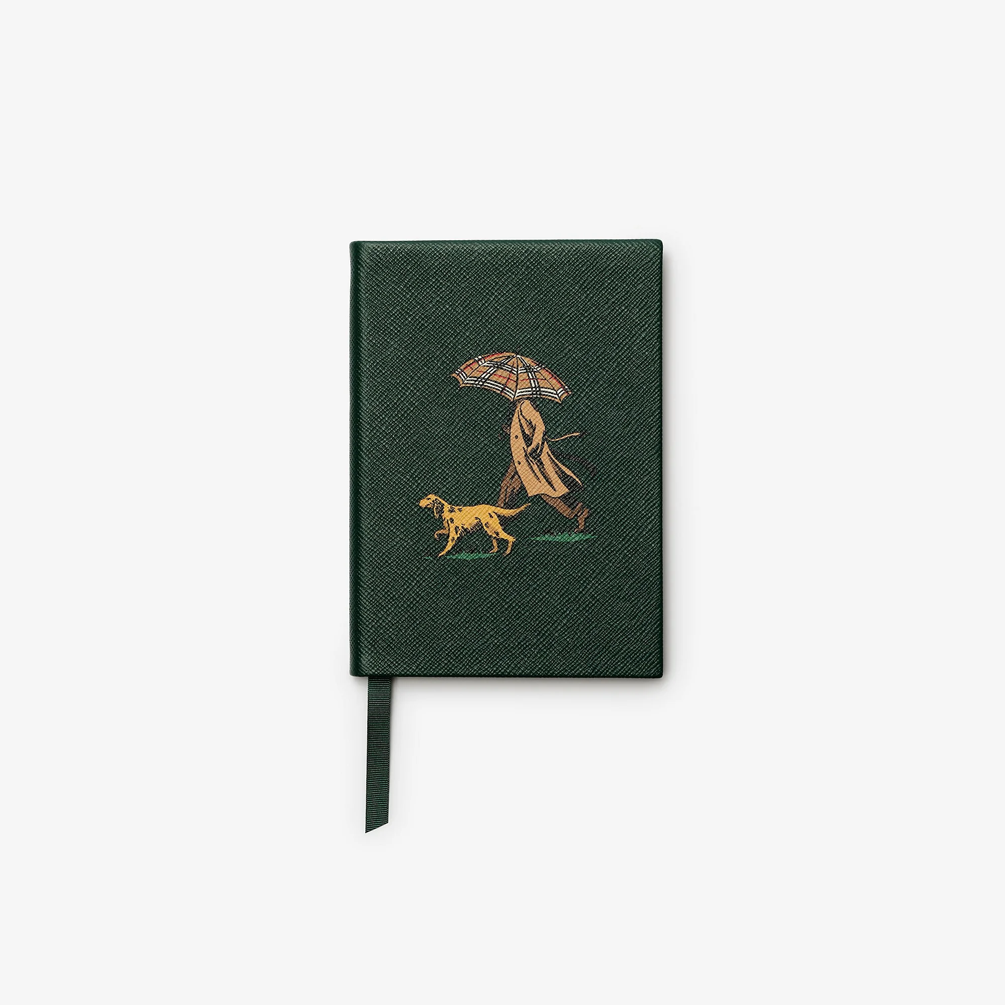 Burberry x Smythson Panama Leather Soho Notebook - 1