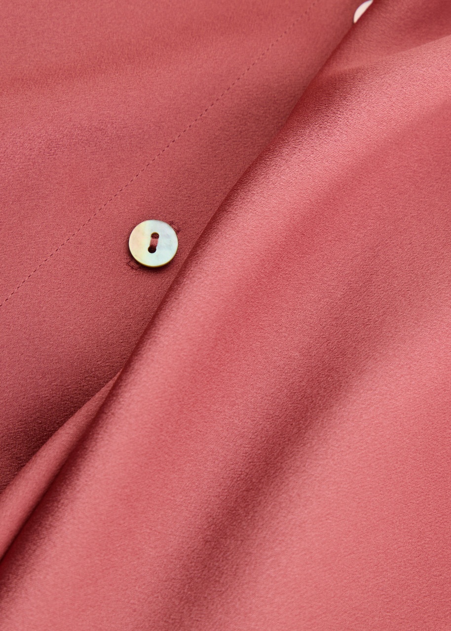 Vince Silk-satin Shirt - 5