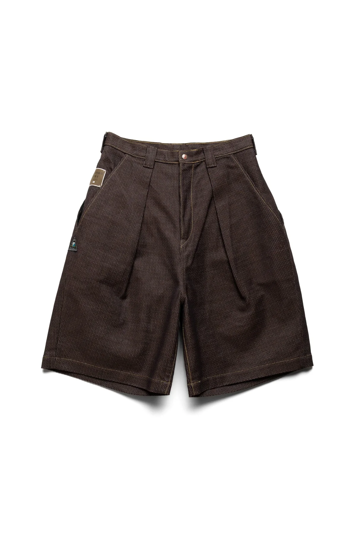 Century Denim KOME-KOME Jorts (Deep) - Kakishibu (N5S) - 1