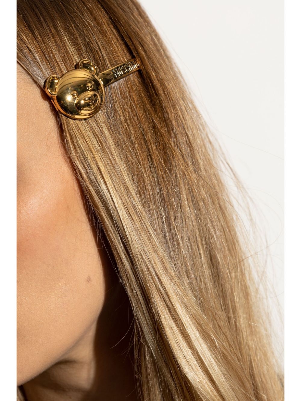 Bear-motif hair clip - 2