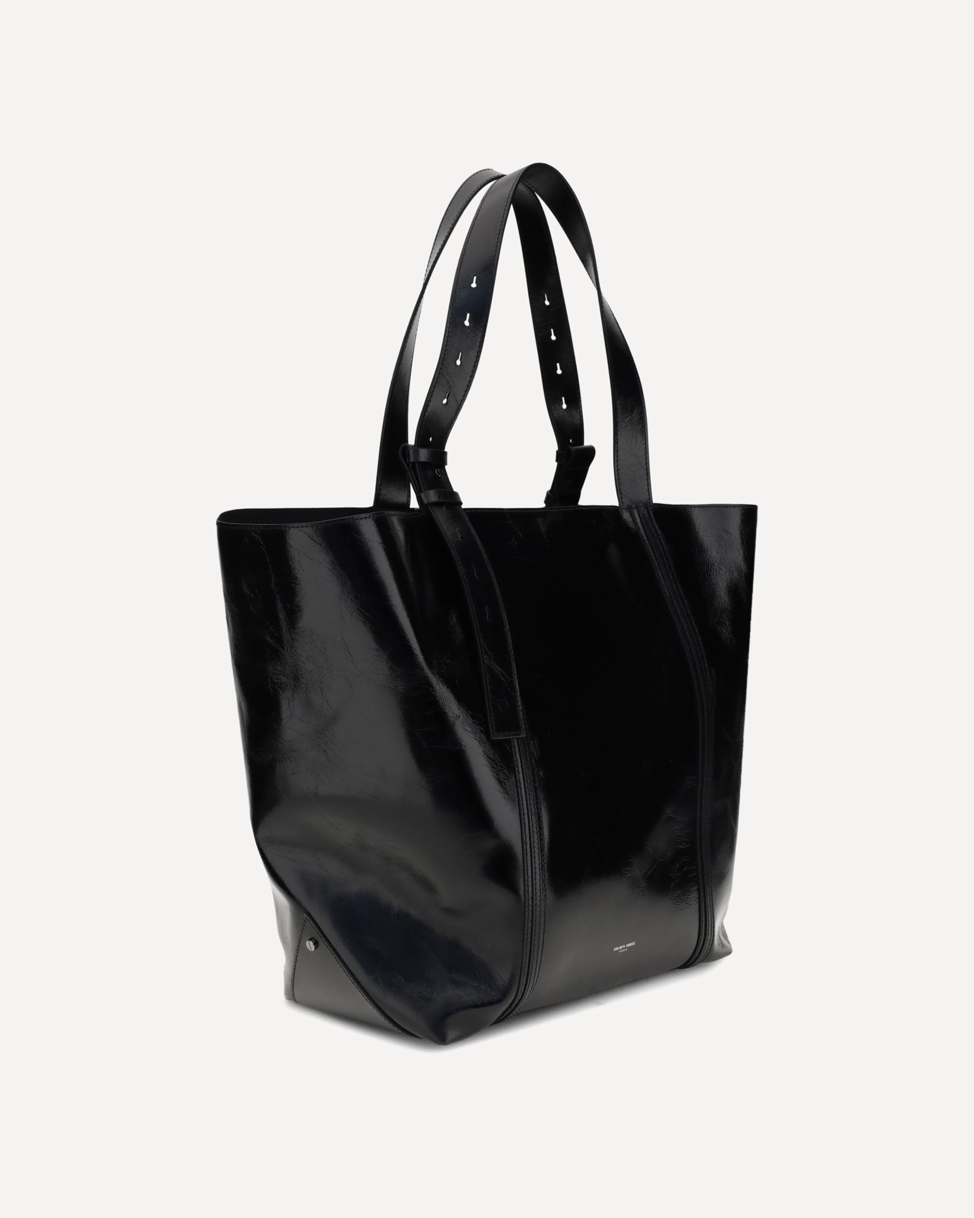 Glossy leather Tote Bag - 2