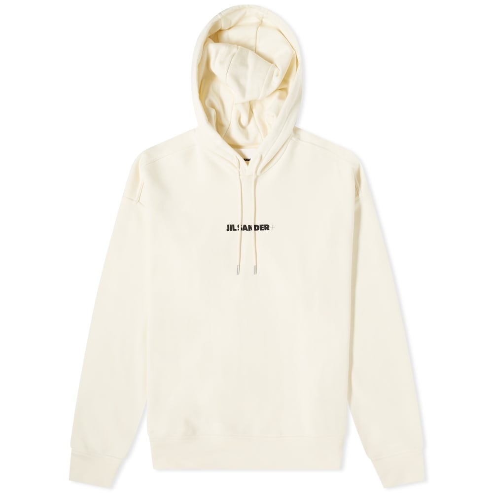 Jil Sander Plus Logo Crew Popover Hoody - 1