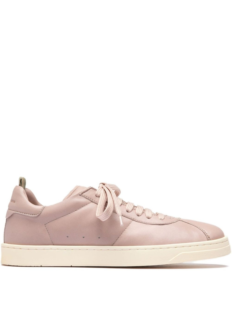 Karma leather low-top sneakers 1