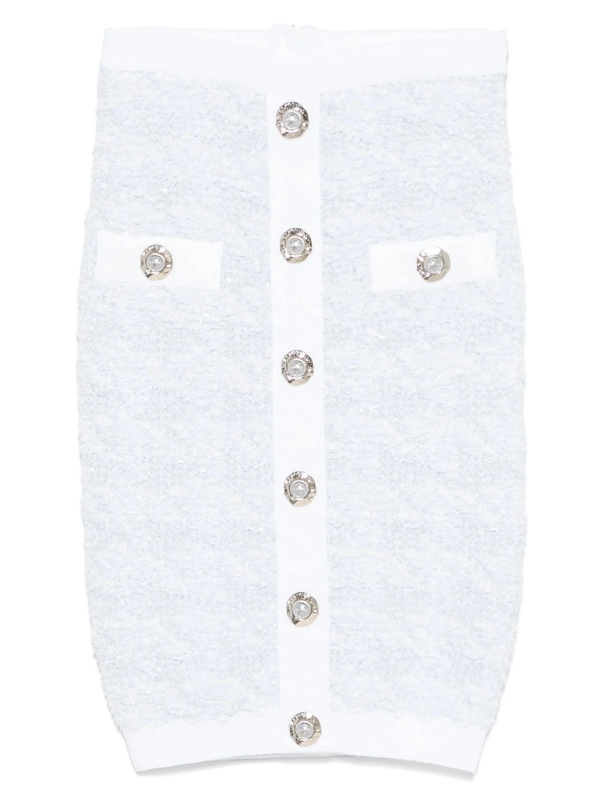 buttoned midi skirt - 1