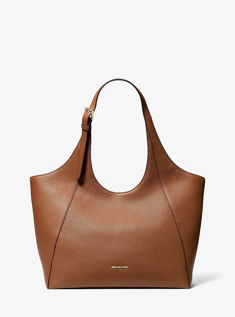 Bernie Large Pebbled Leather Tote Bag - 1
