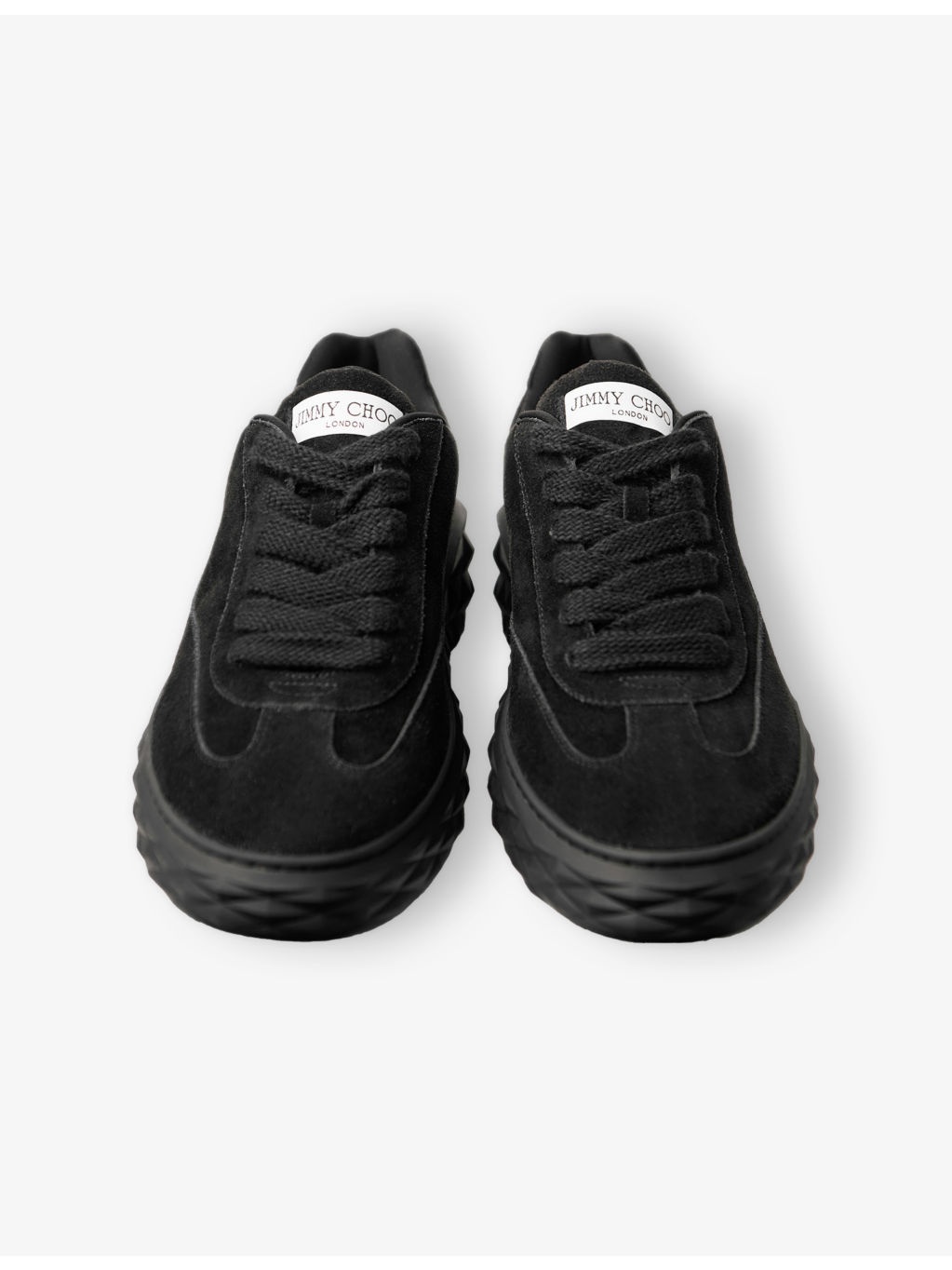 Diamond Maxi Suede Low-Top Trainers - 2