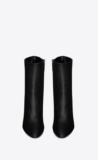 SAINT LAURENT lou ankle boots in smooth leather outlook