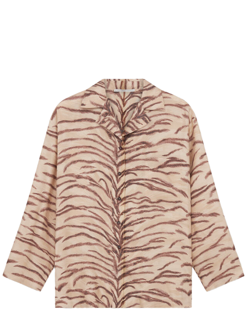 Tiger Print Oversize Shirt - 1