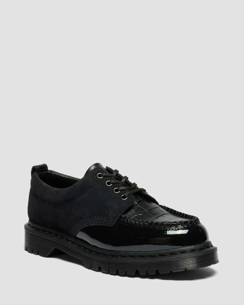 Dr. Martens Lowell Beams Moc Toe Shoes outlook