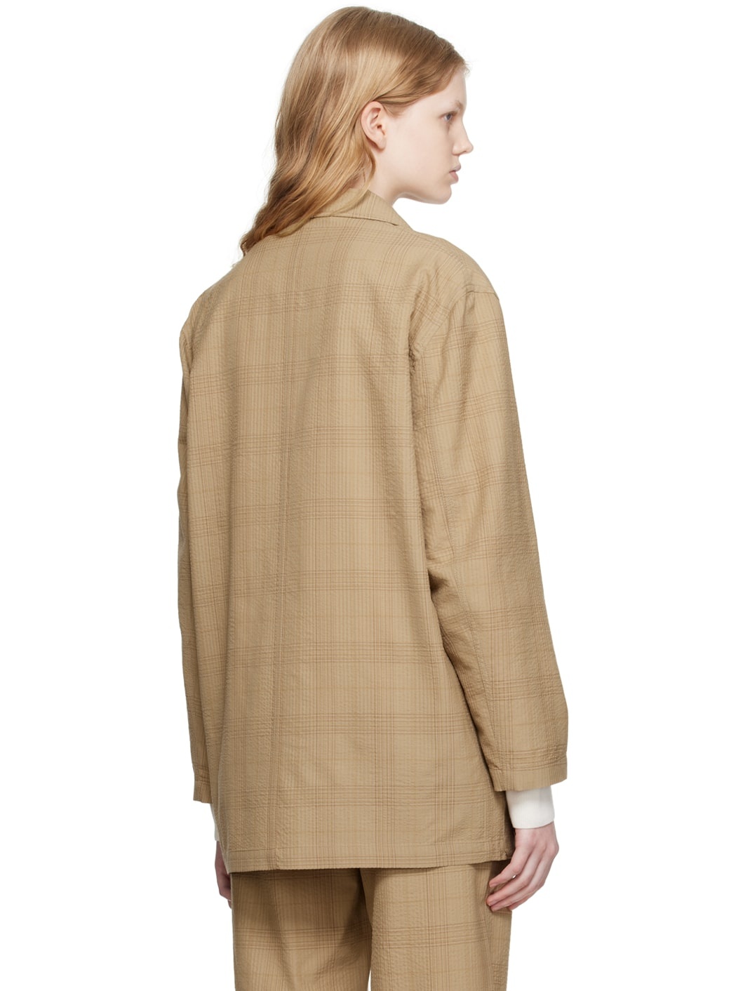 Brown Workwear Blazer - 3