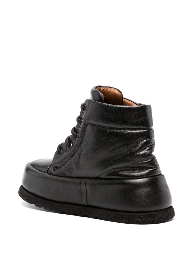 Bombo 65mm leather lace-up shoes 3