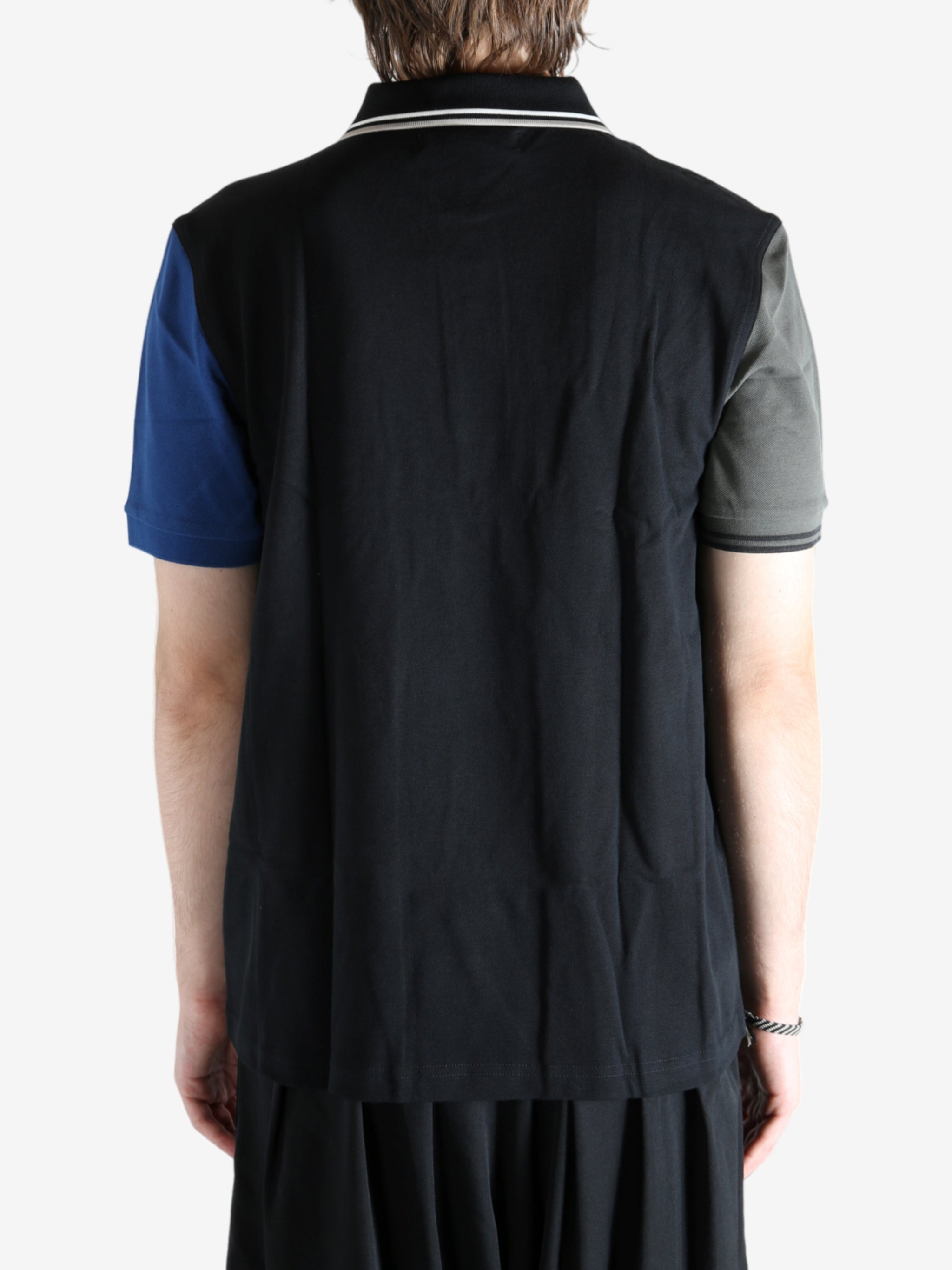 COMME DES GARCONS SHIRT - Men Color-Blocked Polo - 3
