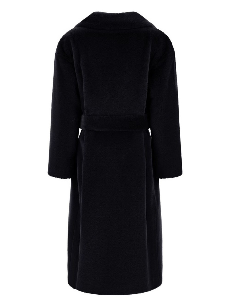 Herno single-breasted belted coat outlook