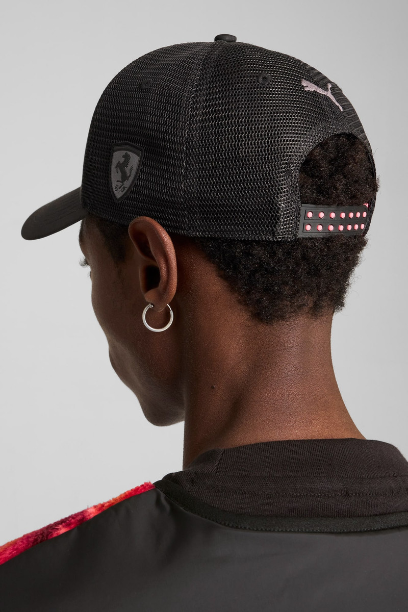 Scuderia Ferrari Neon Energy Trucker Hat 3