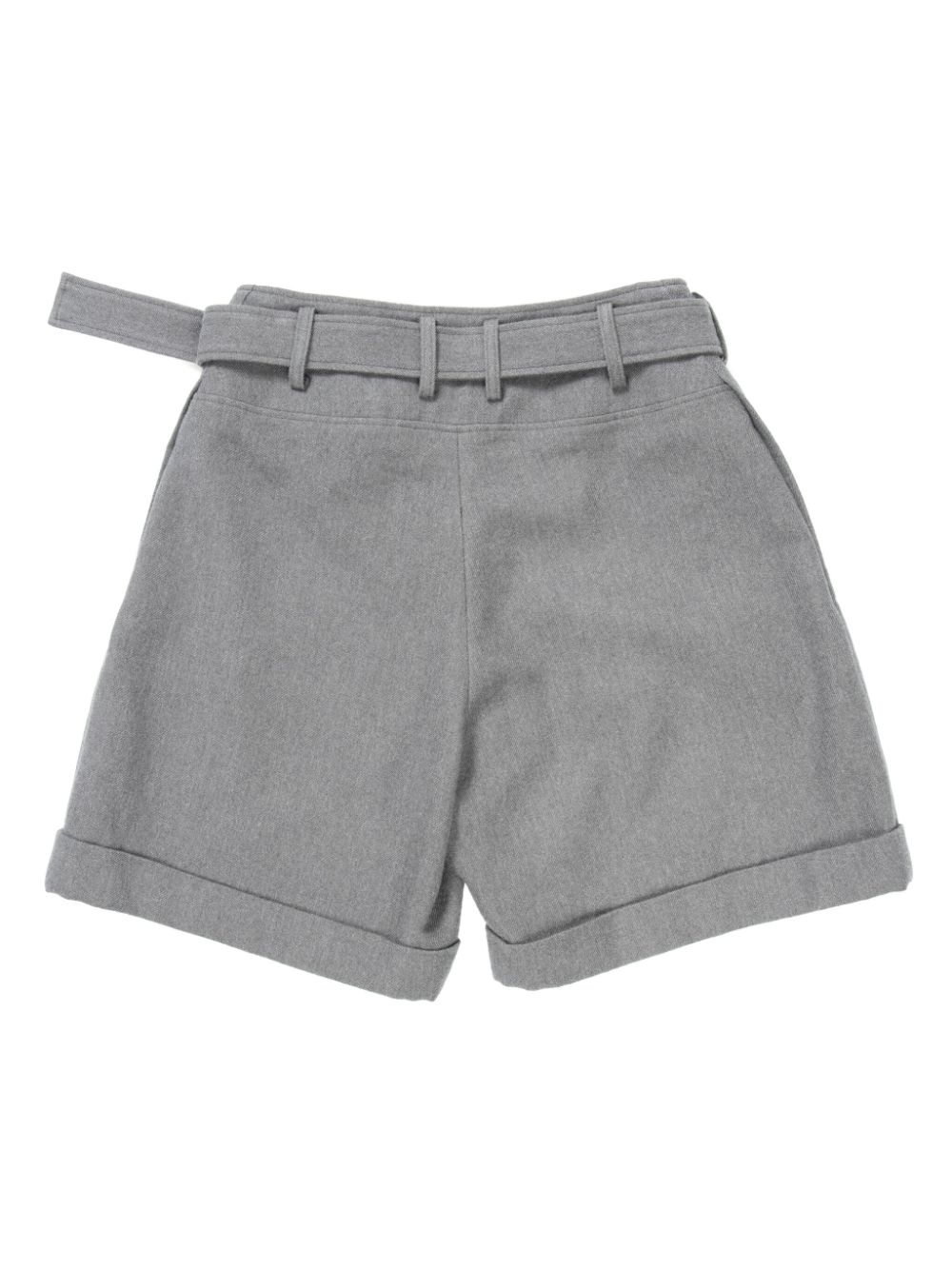 belted shorts - 2