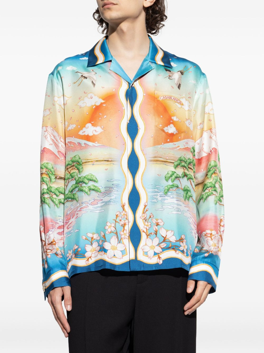 silk shirt - 3
