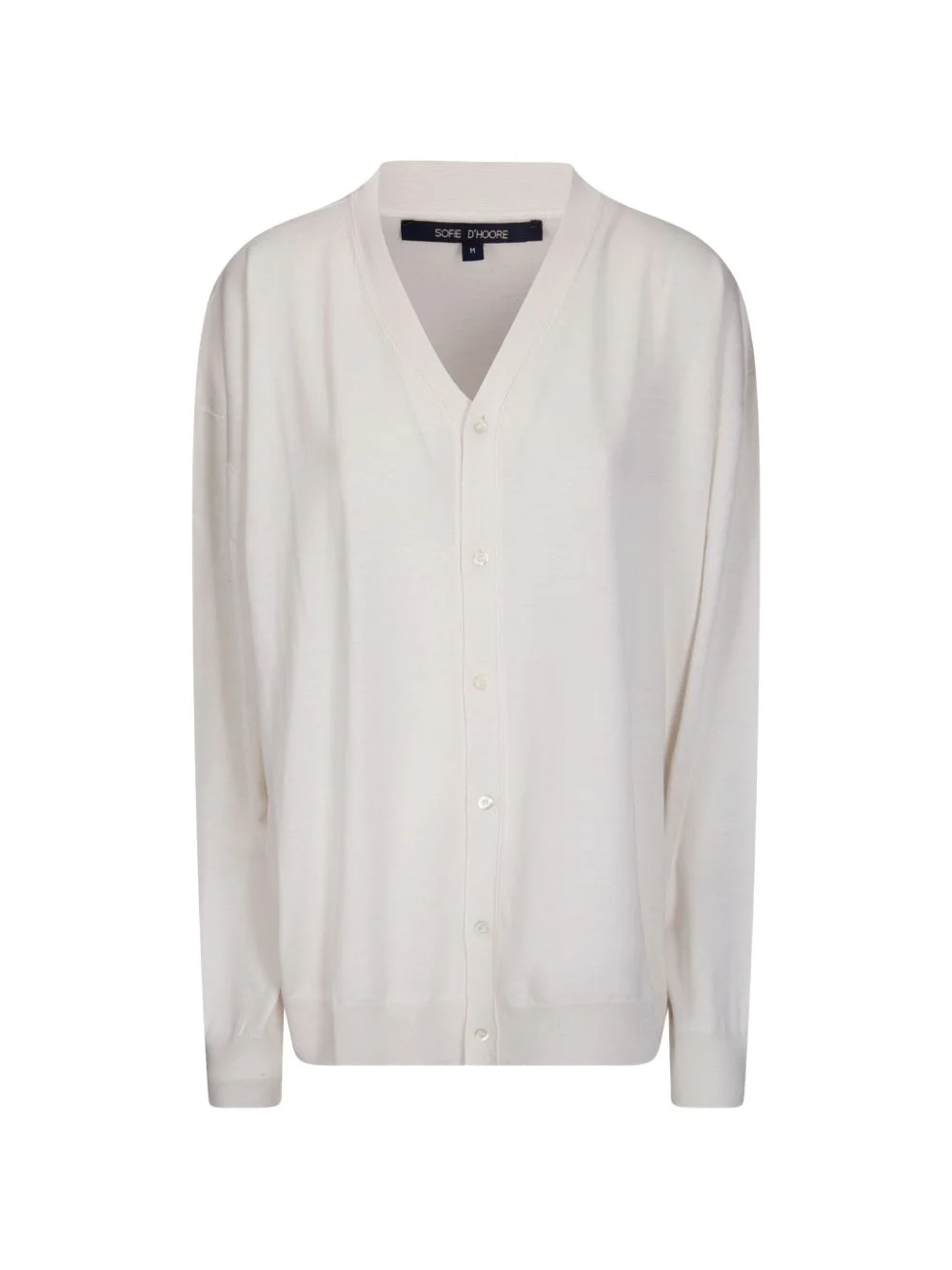 V-neck cardigan - 1