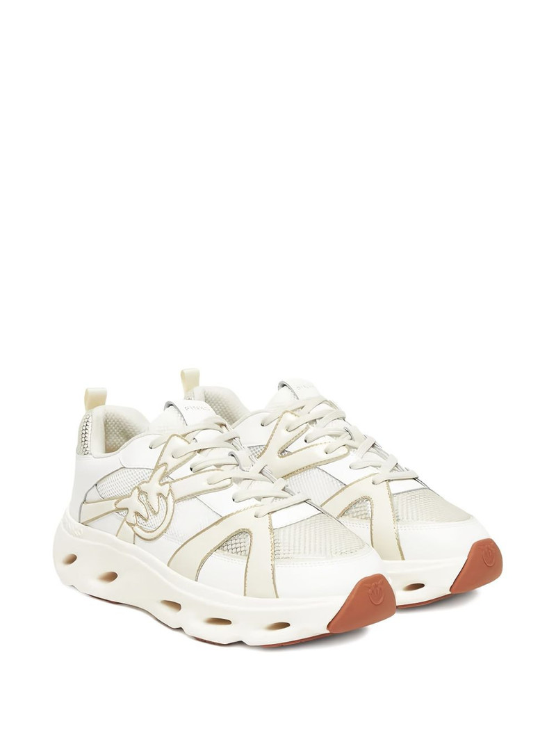 PINKO mesh-panels low-top sneakers outlook