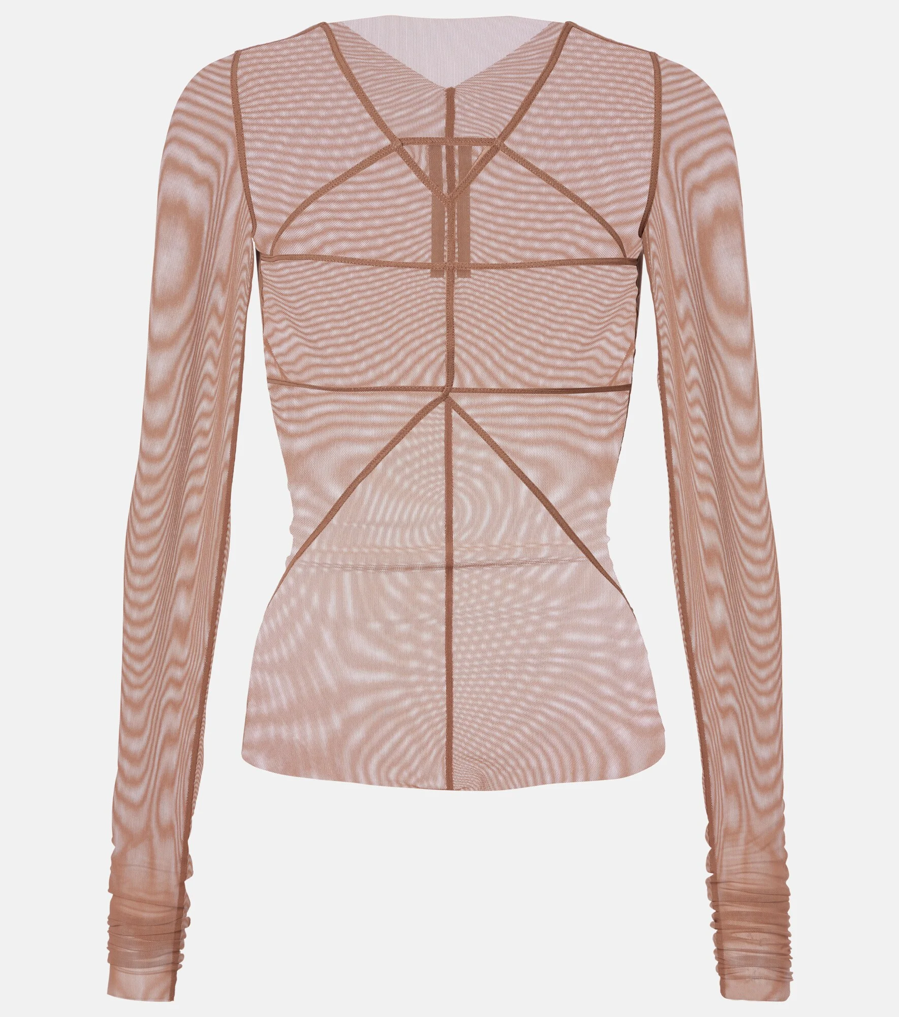 Temple sheer tulle top - 1