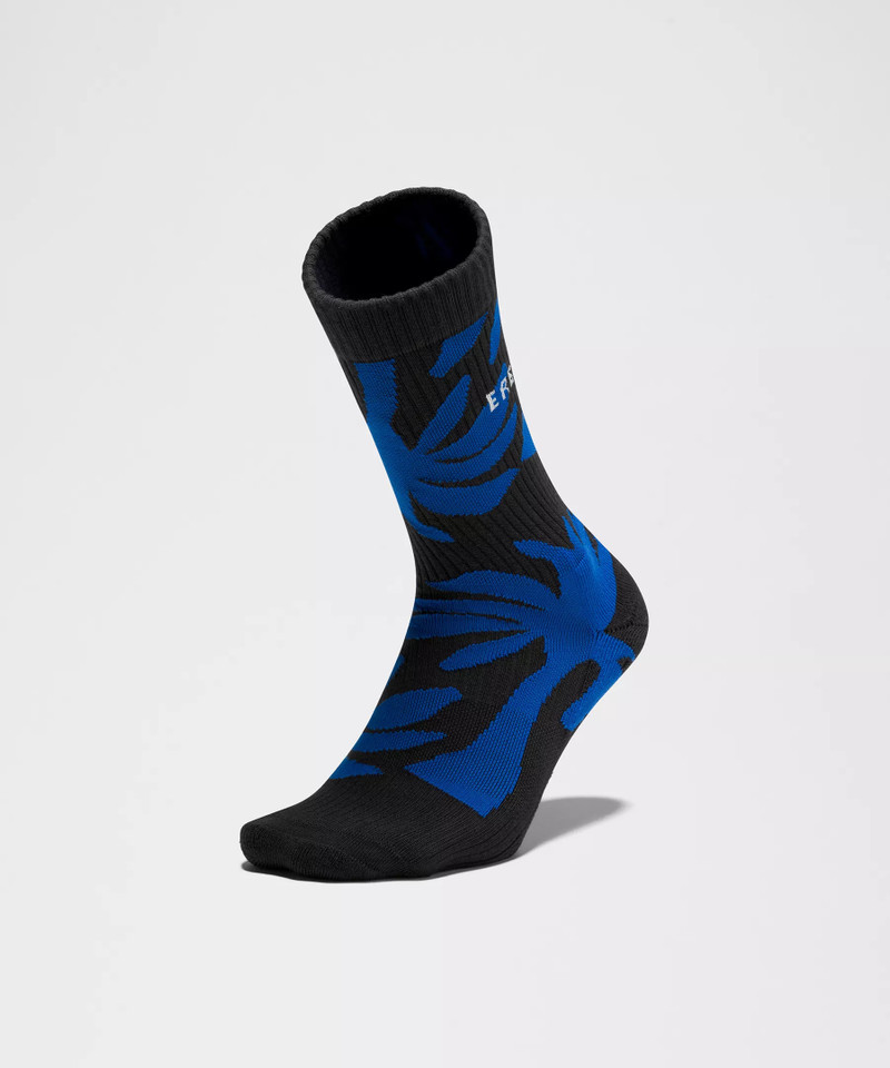 Palm Jacquard Crew Socks *Erewhon 3