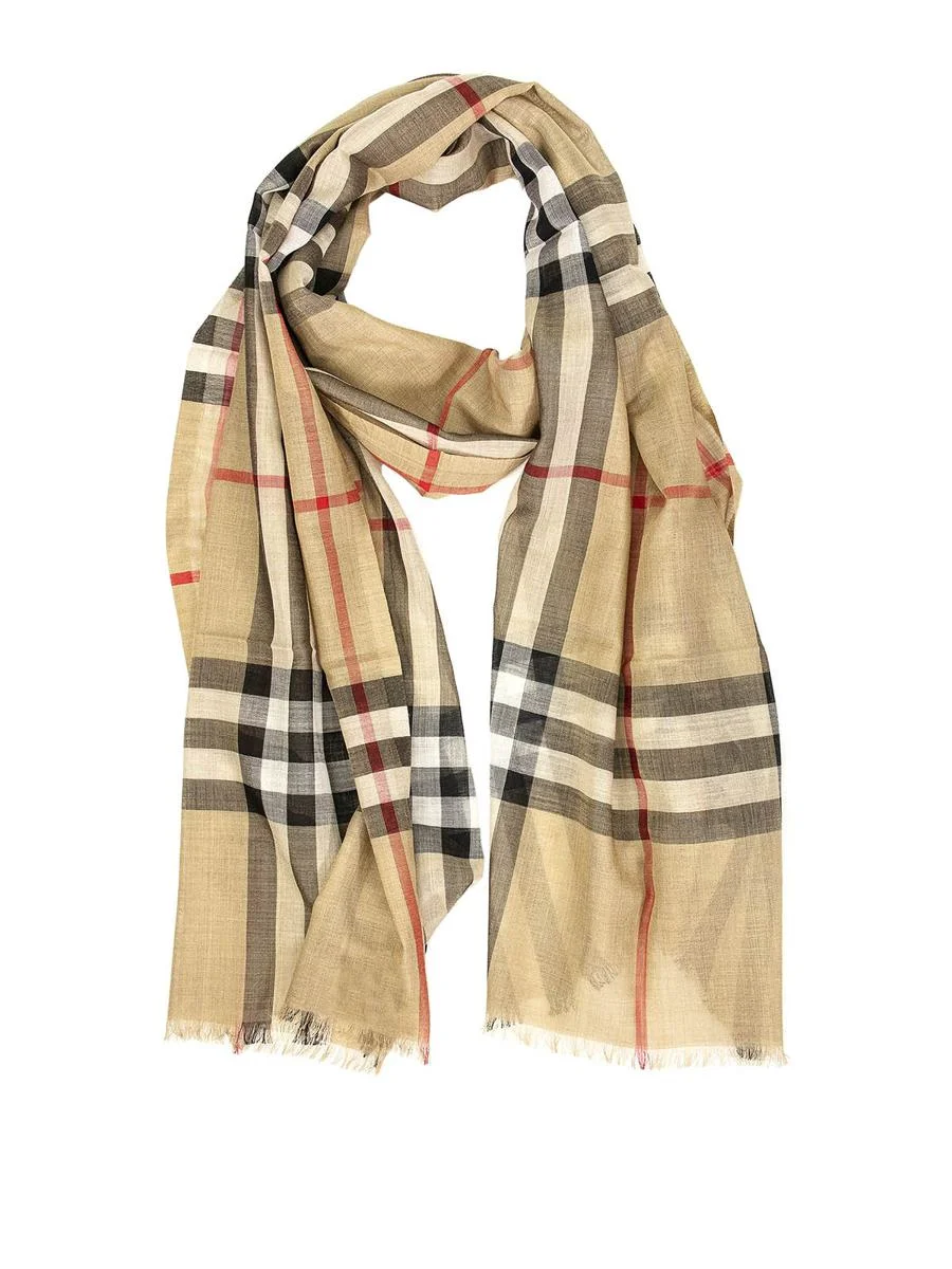 BURBERRY SCARF SCARVES FOULARD - 1