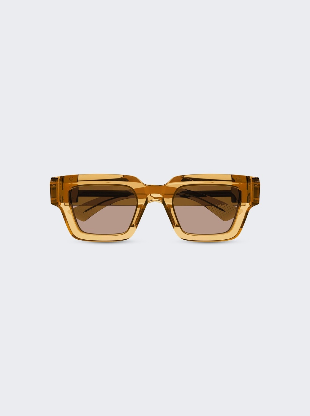 Rectangular Sunglasses Orange - 1