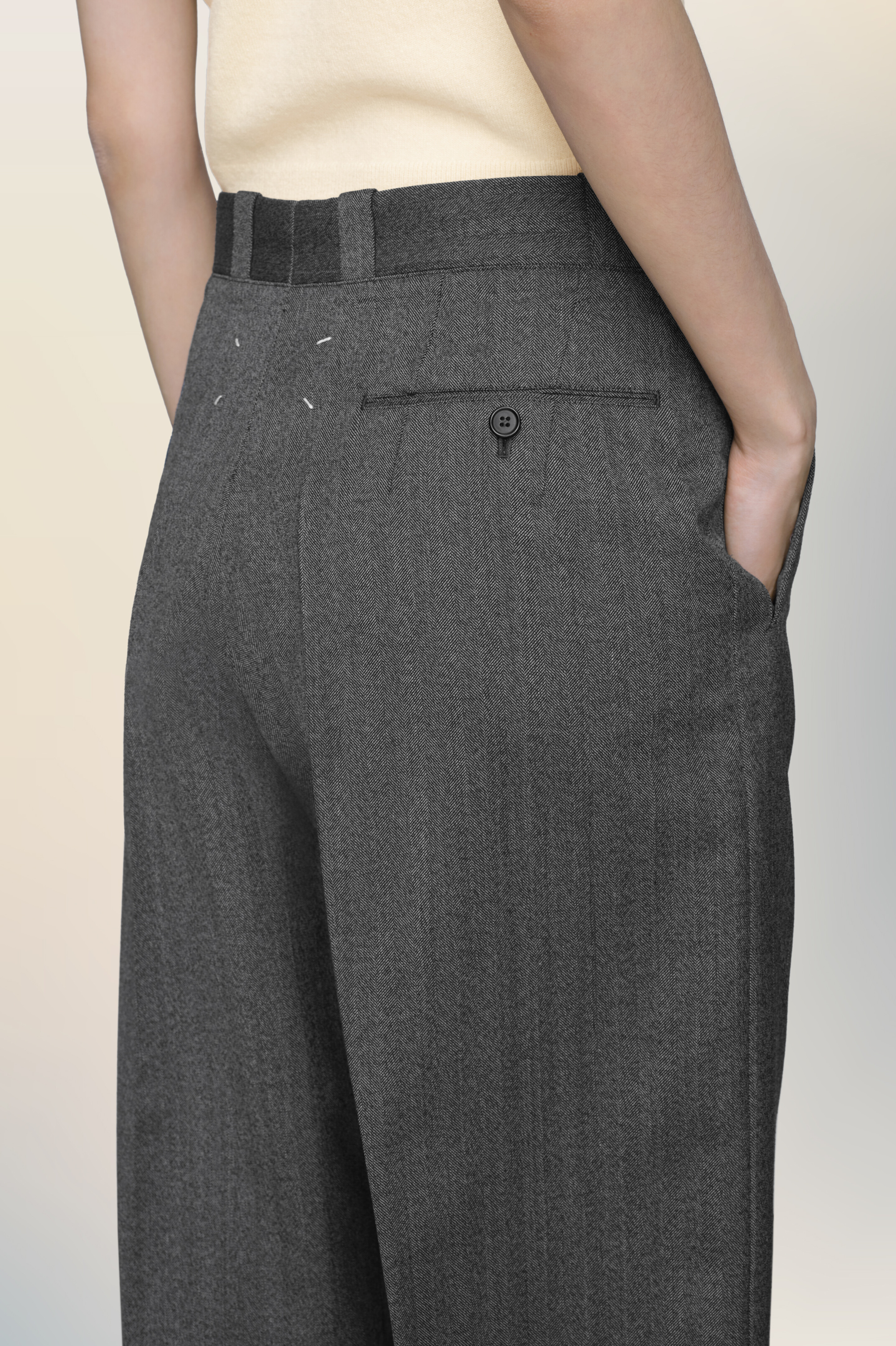 Tailored wool trousers - 6